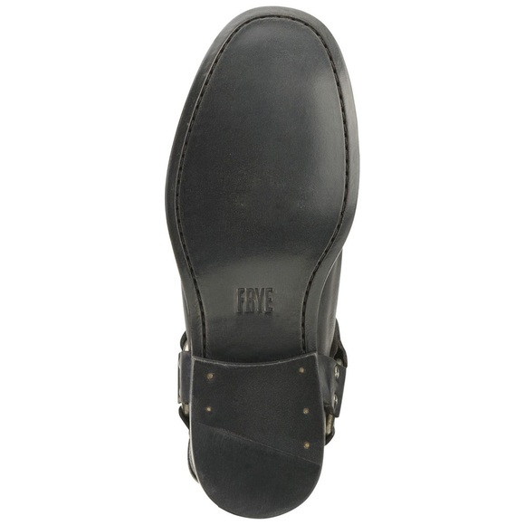 Frye • Vintage Distressed Philip Harness Boots - Picture 3 of 7